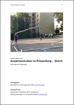 Zusammenleben im Friesenberg – Zürich